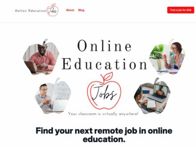 Online Education Jobs