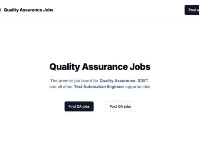 QAJobs.co | Quality Assurance Jobs