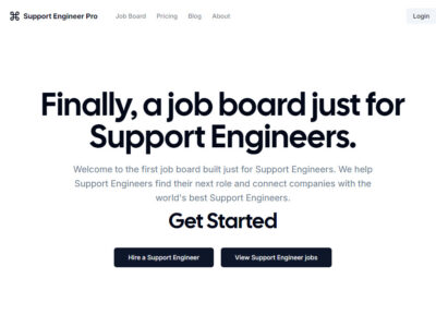 Support Engineer Pro