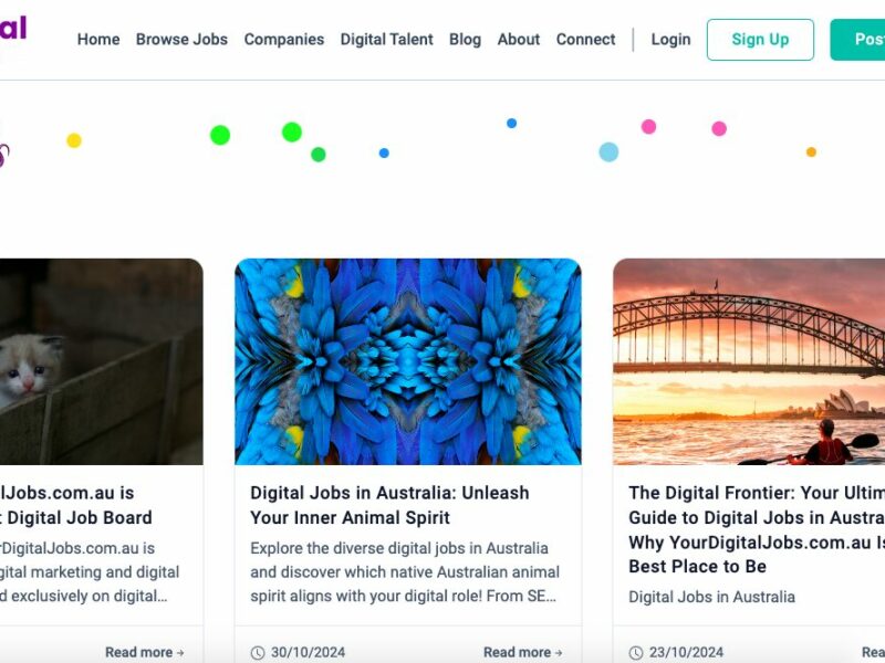 Your Digital Jobs - Australia's Favourite Niche Digital Job Board