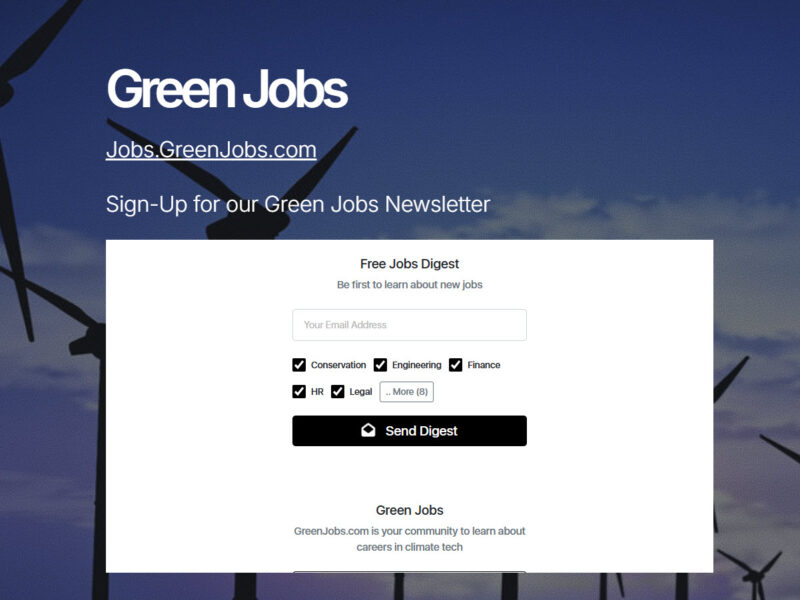 Green Jobs